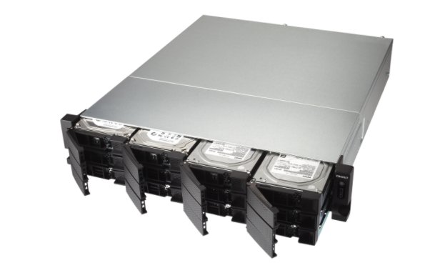 QNAP TS-1253BU-4G (2,3GHz /  4GB RAM /  12x SATA /  4x GbE /  1x PCIe slot /  1x HDMI /  4x USB 3.0) - obrázek č. 1