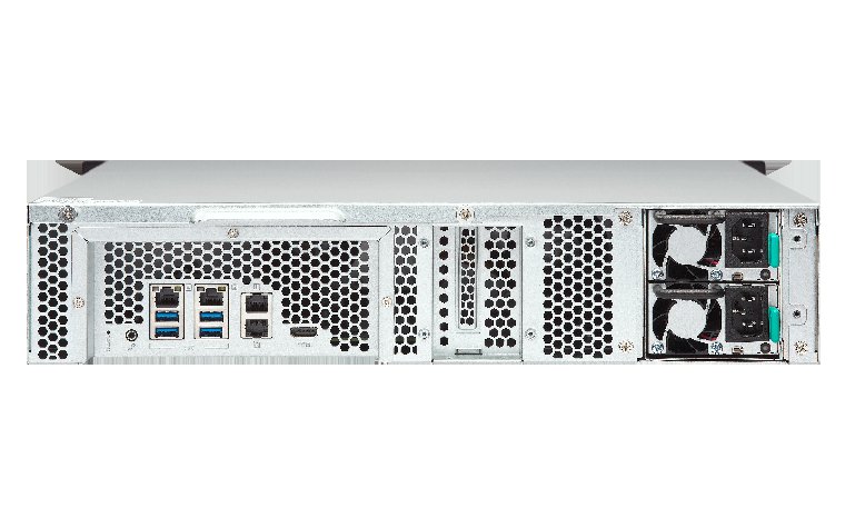 QNAP TS-1253BU-RP-4G (2,3GHz /  4GB RAM /  12xSATA /  4xGbE /  1xPCIe /  1x HDMI /  4x USB 3.0 /  2x zdroj) - obrázek č. 1