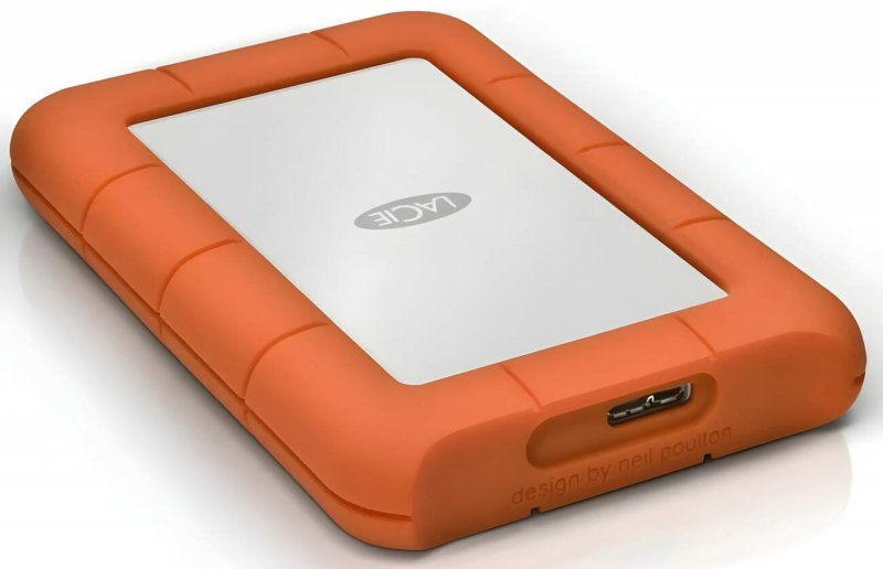 LaCie Rugged/ 500GB/ SSD/ Externí/ 2.5"/ M.2 NVMe/ Oranžová/ 2R - obrázek č. 1
