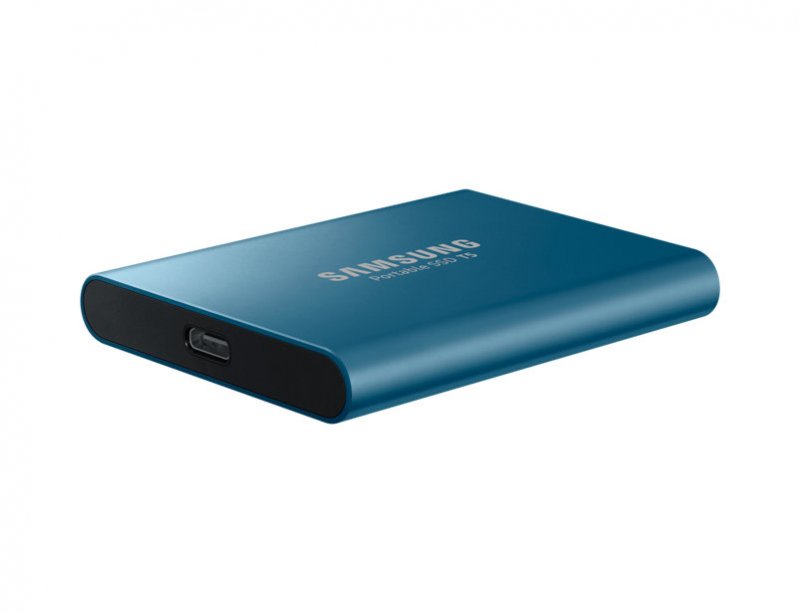 Samsung T5/ 500GB/ SSD/ Externí/ 2.5"/ Modrá/ 3R - obrázek č. 4