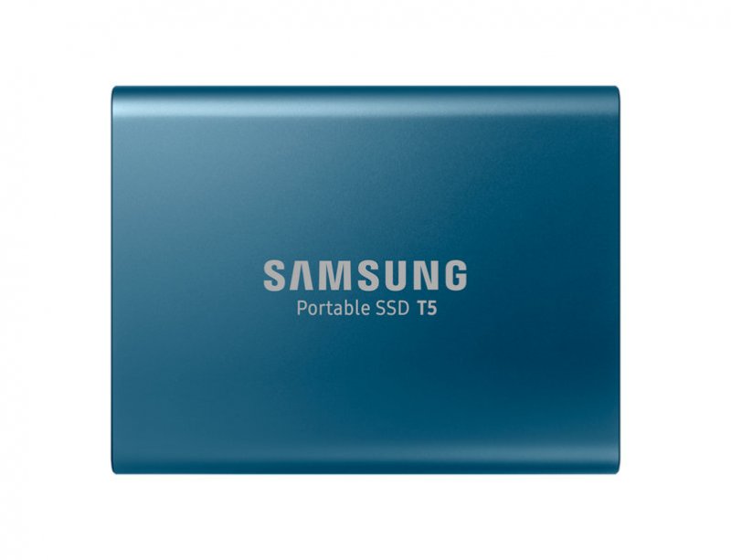 Samsung T5/ 500GB/ SSD/ Externí/ 2.5"/ Modrá/ 3R - obrázek produktu
