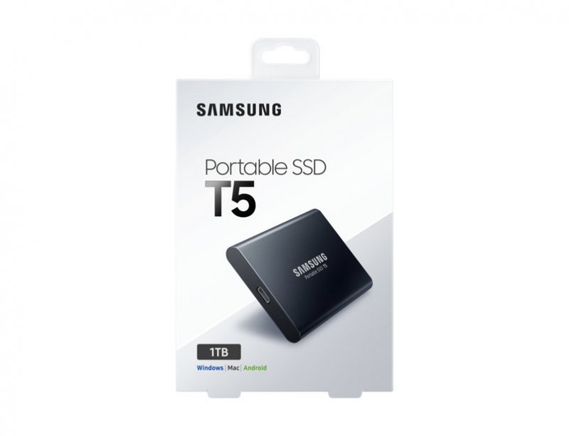 Samsung T5/ 1TB/ SSD/ Externí/ 2.5"/ Černá/ 3R - obrázek č. 5