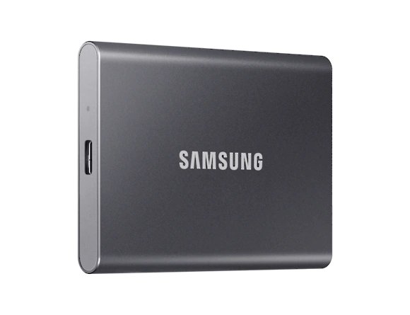 Samsung T7/ 500GB/ SSD/ Externí/ 2.5"/ Stříbrná/ 3R - obrázek produktu