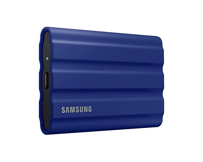 Samsung T7 Shield / 2TB / SSD / Externí / 2.5" / Modrá - obrázek produktu