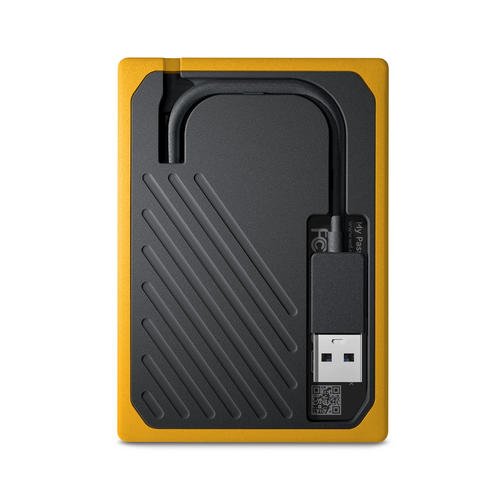 Ext. SSD WD My Passport GO 500GB USB3.0 žlutá - obrázek č. 3