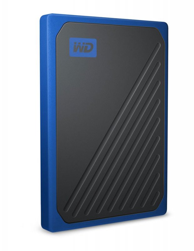 Ext. SSD WD My Passport GO 2TB USB3.0 modrá - obrázek č. 1