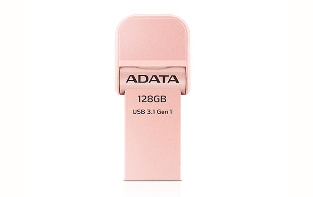 128GB ADATA lightning/ USB 3.1 i-Memory růžová - obrázek produktu