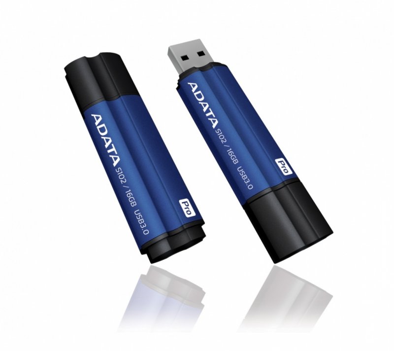 16GB USB 3.0 ADATA S102 Pro modrá (90/ 25MB/ s) - obrázek produktu