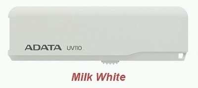 8GB USB ADATA UV110 bílá (vhodné na potisk) - obrázek produktu
