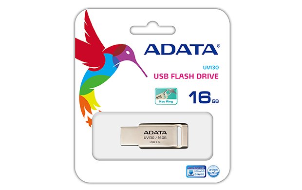 8GB USB ADATA UV130 kovová (potisk) - obrázek č. 2