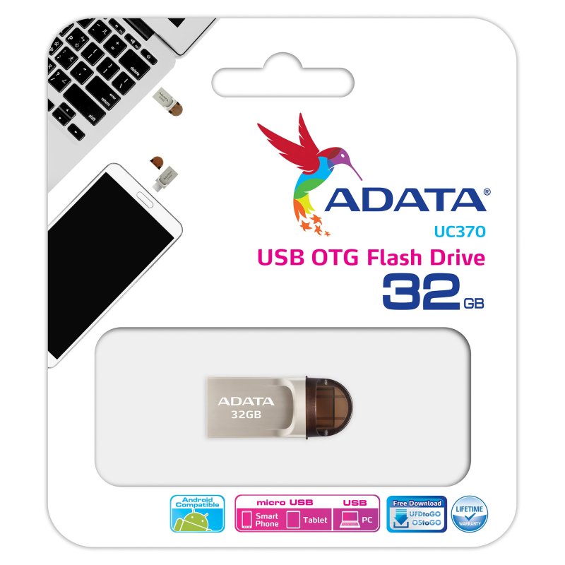 32GB USB 3.0 ADATA UC370 - obrázek č. 1