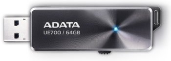 ADATA USB 3.0 UE700 64GB black (190/ 50MB/ s) - obrázek produktu