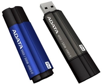 32GB USB 3.0 ADATA S102 Pro modrá (90/ 25MB/ s) - obrázek produktu