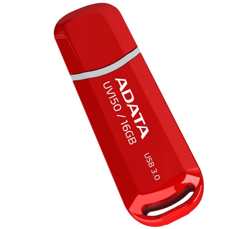 ADATA USB UV150 16GB red (USB 3.0) - obrázek produktu