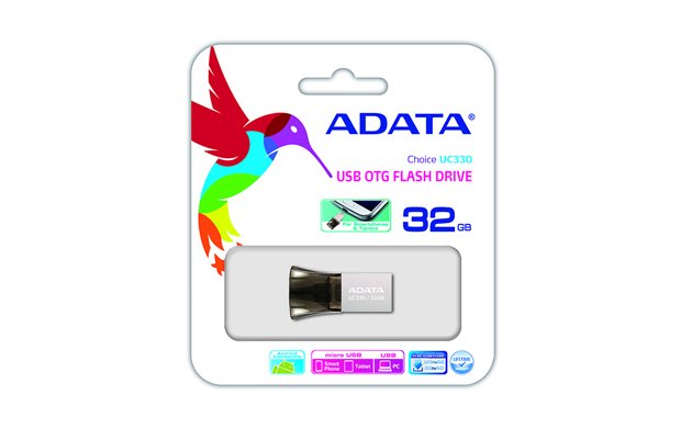 32GB ADATA UC330 USB 2.0 OTG kovová - obrázek č. 1