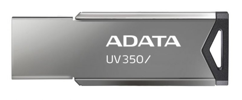ADATA UV350/ 128GB/ USB 3.2/ USB-A/ Stříbrná - obrázek produktu