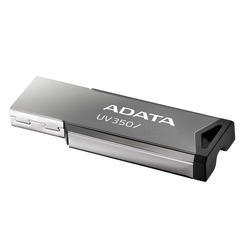 ADATA UV350/ 128GB/ USB 3.2/ USB-A/ Stříbrná - obrázek č. 1