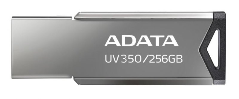 ADATA UV350/ 256GB/ USB 3.2/ USB-A/ Stříbrná - obrázek produktu