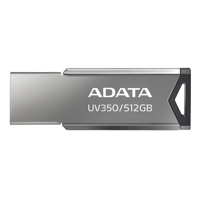 ADATA UV350/ 512GB/ USB 3.2/ USB-A/ Stříbrná - obrázek produktu