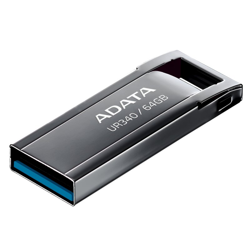 ADATA UR340/ 64GB/ 100MBps/ USB 3.2/ USB-A/ Černá - obrázek produktu
