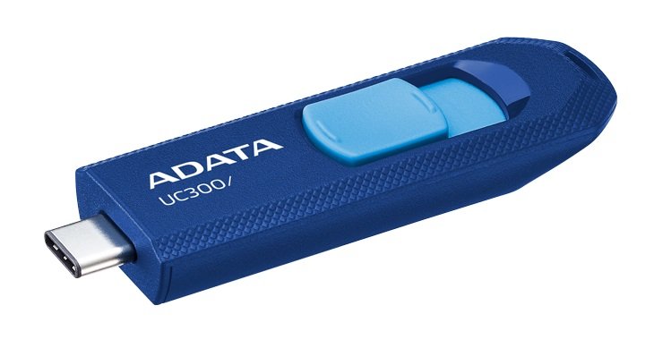 ADATA UC300/ 32GB/ USB 3.2/ USB-C/ Modrá - obrázek č. 1