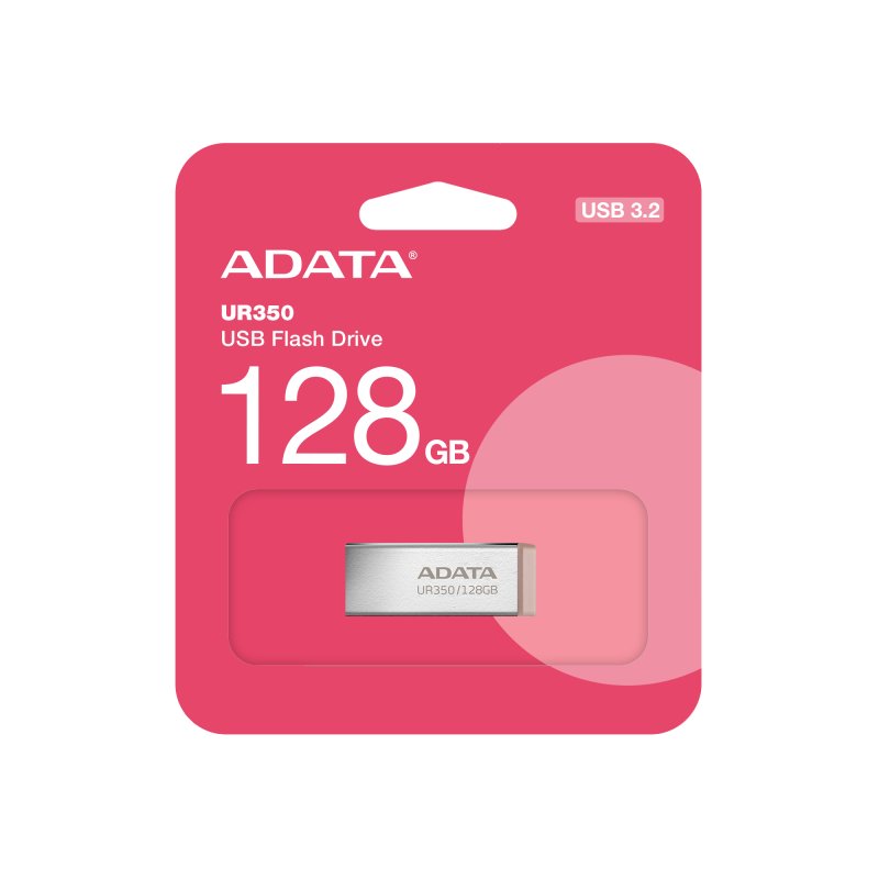 ADATA UR350/ 128GB/ USB 3.2/ USB-A/ Hnědá - obrázek č. 2