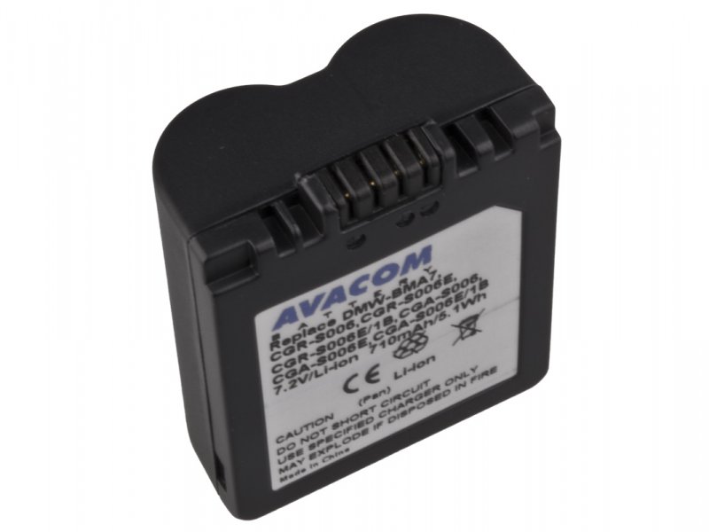 Baterie AVACOM Panasonic CGA-S006  Li-ion 7.2V - obrázek č. 1
