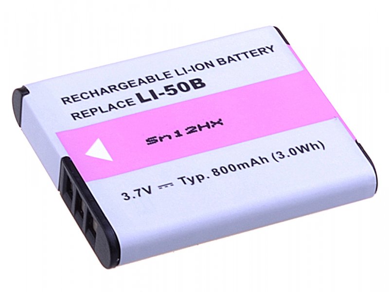 Baterie AVACOM Olympus Li-50B Li-ion 3.7V 800mAh - obrázek produktu