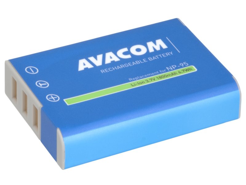 Baterie AVACOM pro Fujifilm NP-95  Li-Ion 3.7V 1800mAh 6.7Wh - obrázek produktu