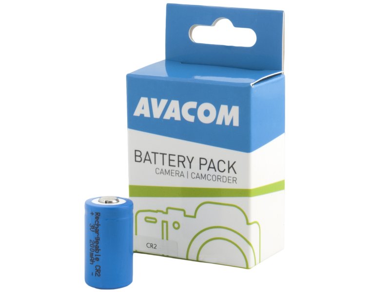 Nabíjecí fotobaterie Avacom CR2 3V 200mAh 0.6Wh - obrázek produktu