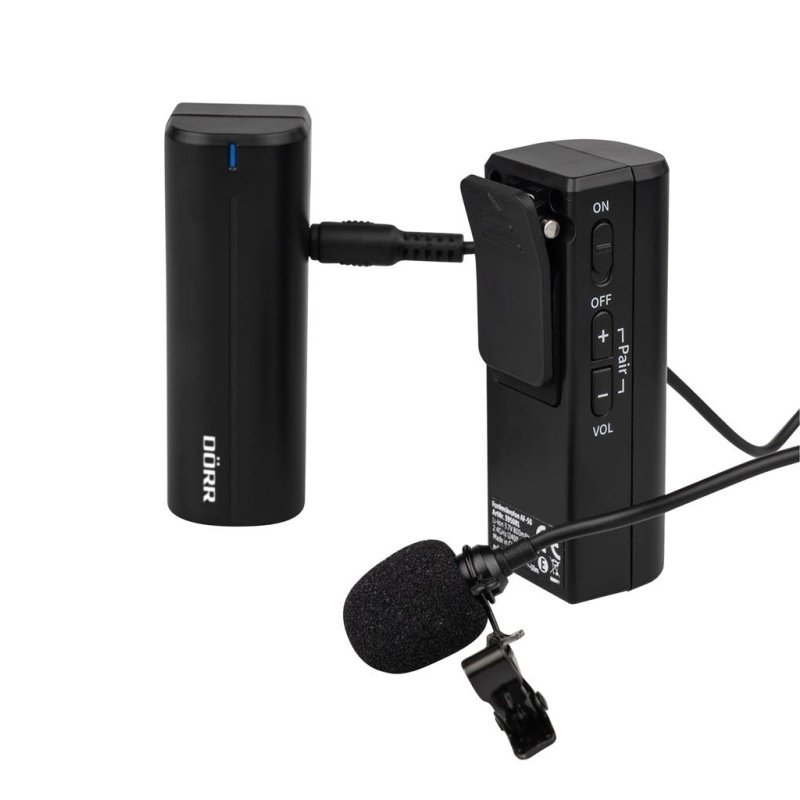 Doerr AF-50 Lavalier WiFi set mikrofonu pro kamery i mobily - obrázek produktu