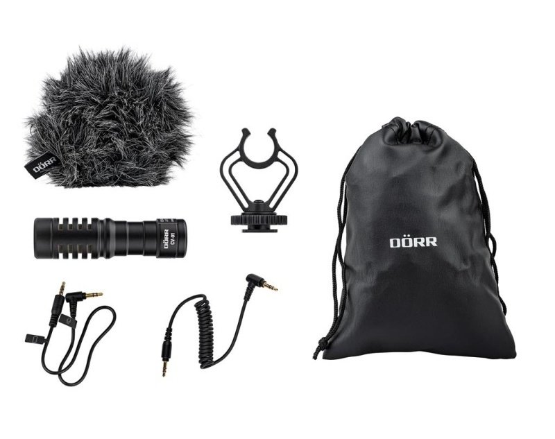 Doerr CV-01 Mono směrový mikrofon pro kamery i mobily - obrázek č. 4