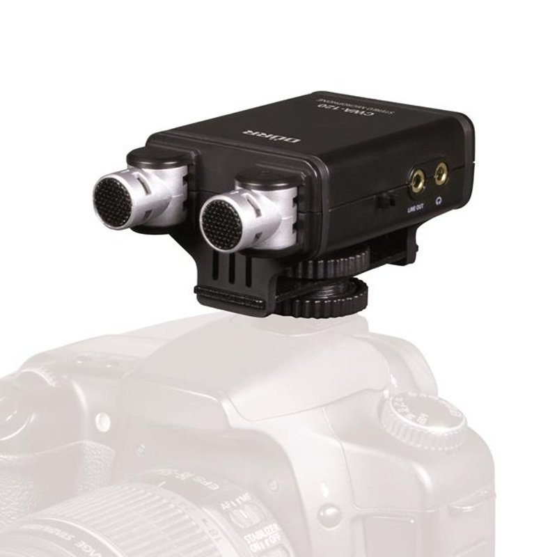 Doerr CWA-120 XY stereo mikrofon pro kamery i mobily - obrázek produktu