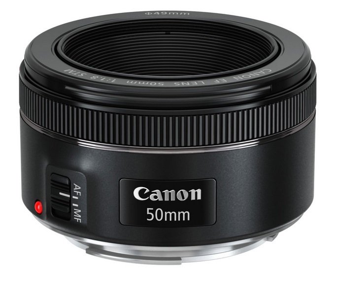 Canon objektiv s pev.ohniskem EF 50mm f/ 1.8 STM - obrázek produktu