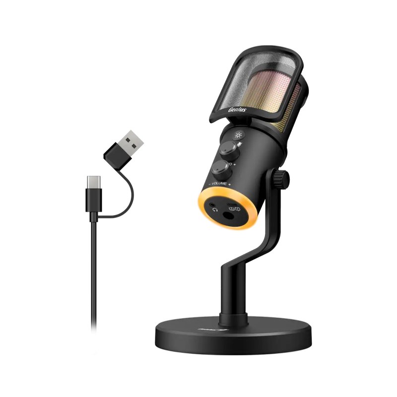 GENIUS mikrofon MIC-S400U, černá - obrázek č. 4