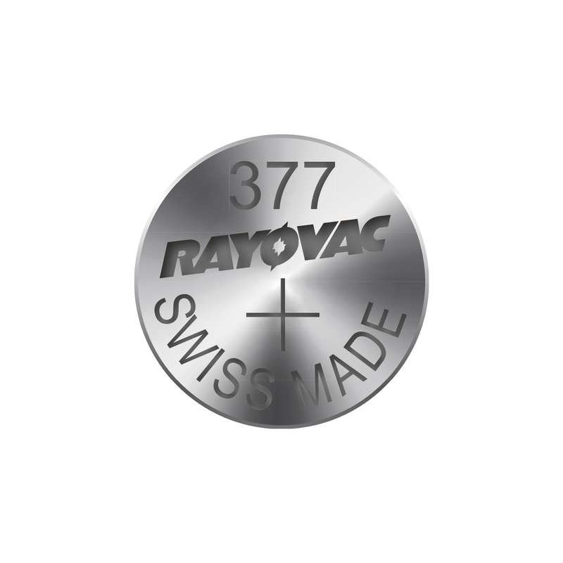 Alkalická baterie RAYOVAC 377 - 10ks - obrázek produktu