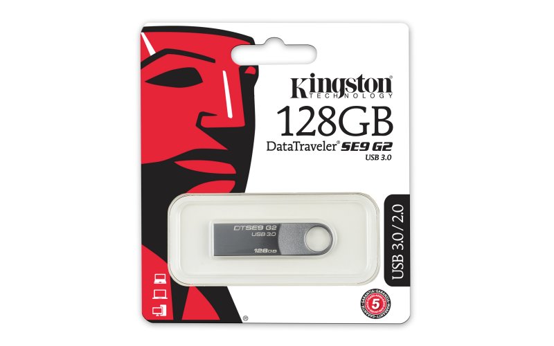 128GB Kingston USB 3.0 DT SE9G2 200/ 50 MB/ s - obrázek č. 2