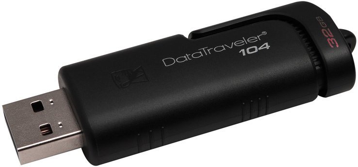 32GB Kingston USB 2.0 DataTraveler 104 - obrázek produktu