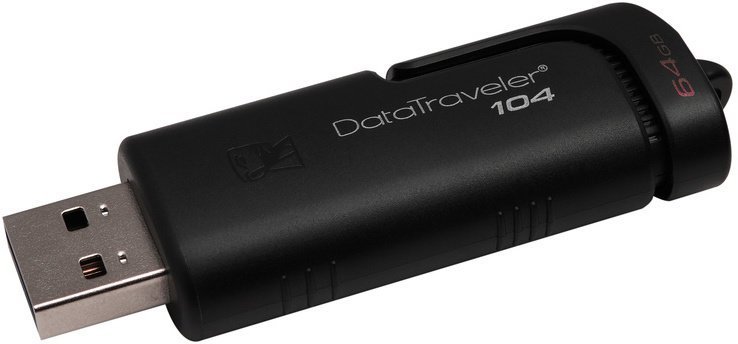 64GB Kingston USB 2.0 DataTraveler 104 - obrázek produktu