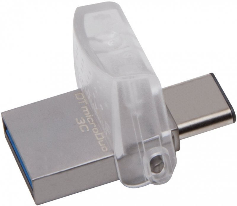 32GB Kingston DT microDuo 3C, USB 3.0/ 3.1 + Type-C - obrázek č. 1
