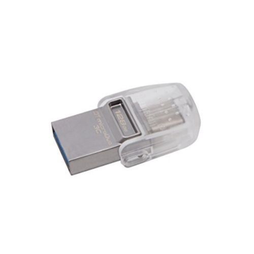 128GB Kingston DT microDuo 3C, USB 3.0/ 3.1 +Type-C - obrázek produktu