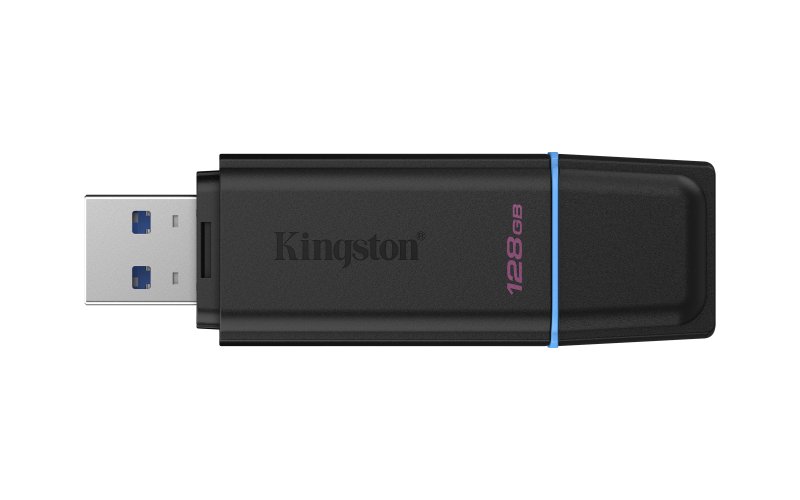 Kingston DataTraveler Exodia / 128GB / USB 3.2 / USB-A / Černá - obrázek č. 1