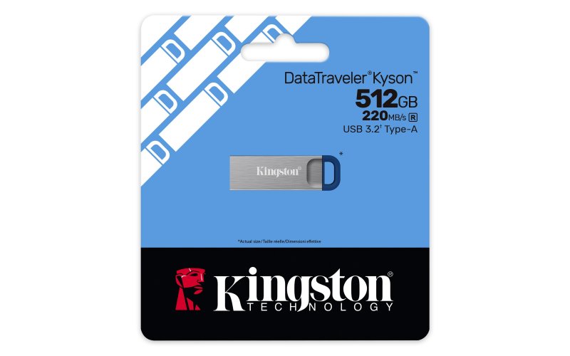 512GB Kingston USB 3.2 DT Kyson G2  220MB / s - obrázek č. 1