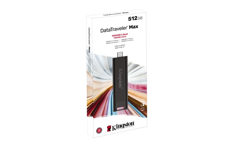 512GB Kingston DT Max USB-C 3.2 gen. 2 - obrázek č. 2