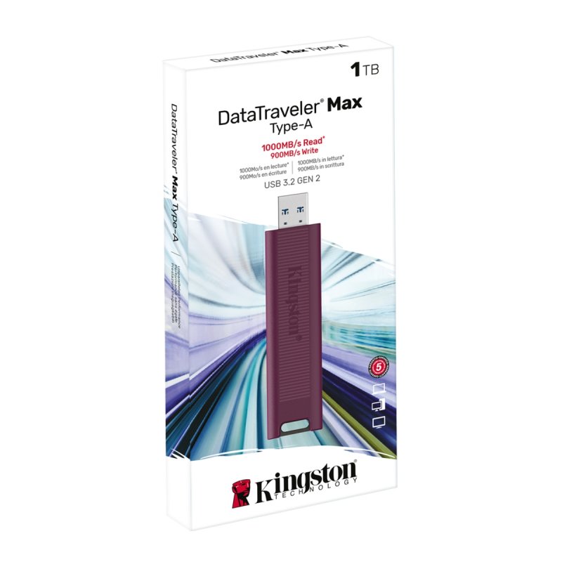 1TB Kingston DT Max USB-A 3.2 gen. 2 - obrázek č. 2