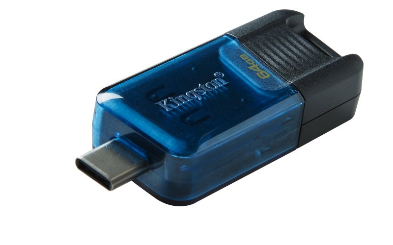 Kingston DataTraveler 80 M/ 64GB/ 200MBps/ USB 3.2/ USB-C - obrázek č. 2