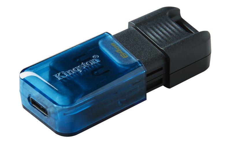 Kingston DataTraveler 80 M/ 64GB/ 200MBps/ USB 3.2/ USB-C - obrázek č. 1