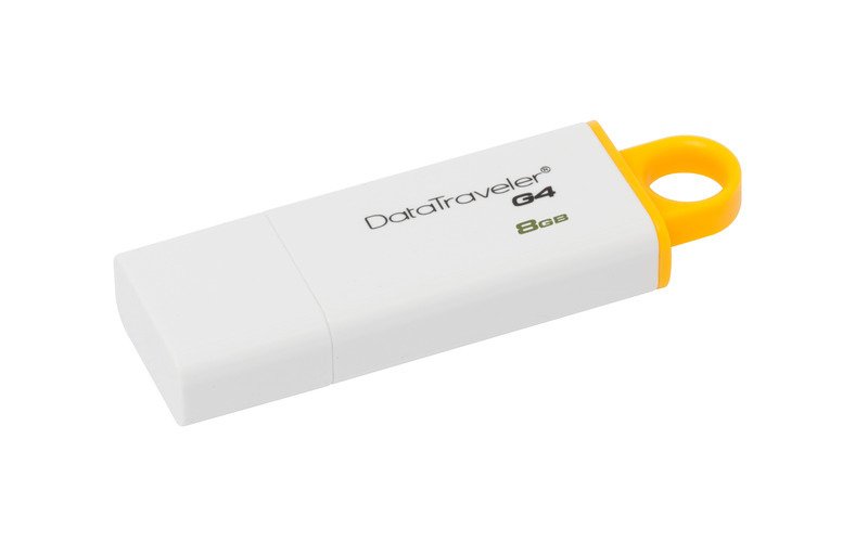 8GB Kingston USB 3.0 Data Traveler G4 žlutý - obrázek č. 1