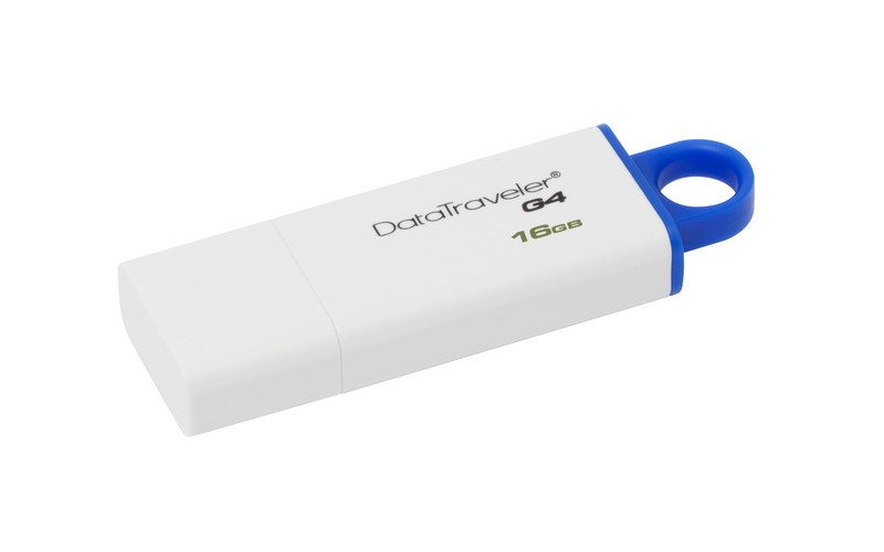 16GB Kingston USB 3.0 Data Traveler G4 modrý - obrázek č. 1