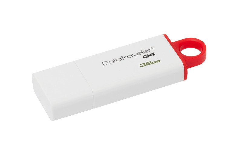 32GB Kingston USB 3.0 Data Traveler G4 červený - obrázek č. 1